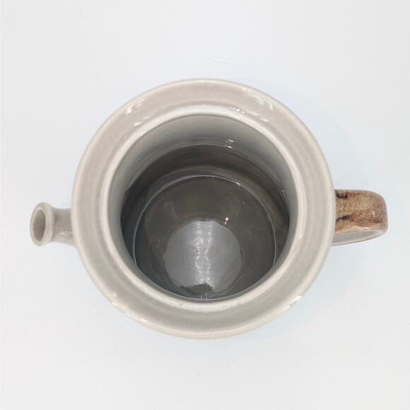 Metlox Bandero Coffee Pot Lidded Ceramic Pottery Kettle 1970s Flower Pattern - Picture 5 of 9